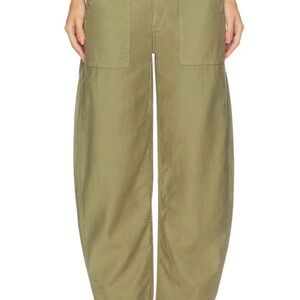 Women’s Mother Fangirl Fatigue pants army green pants size 24 new with tags